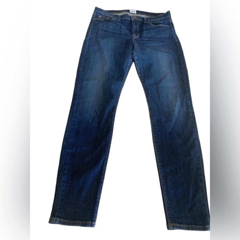Hudson Nico Super Skinny Jeans Womens Size 32 Dark Blue Denim Mid Rise Pants sio